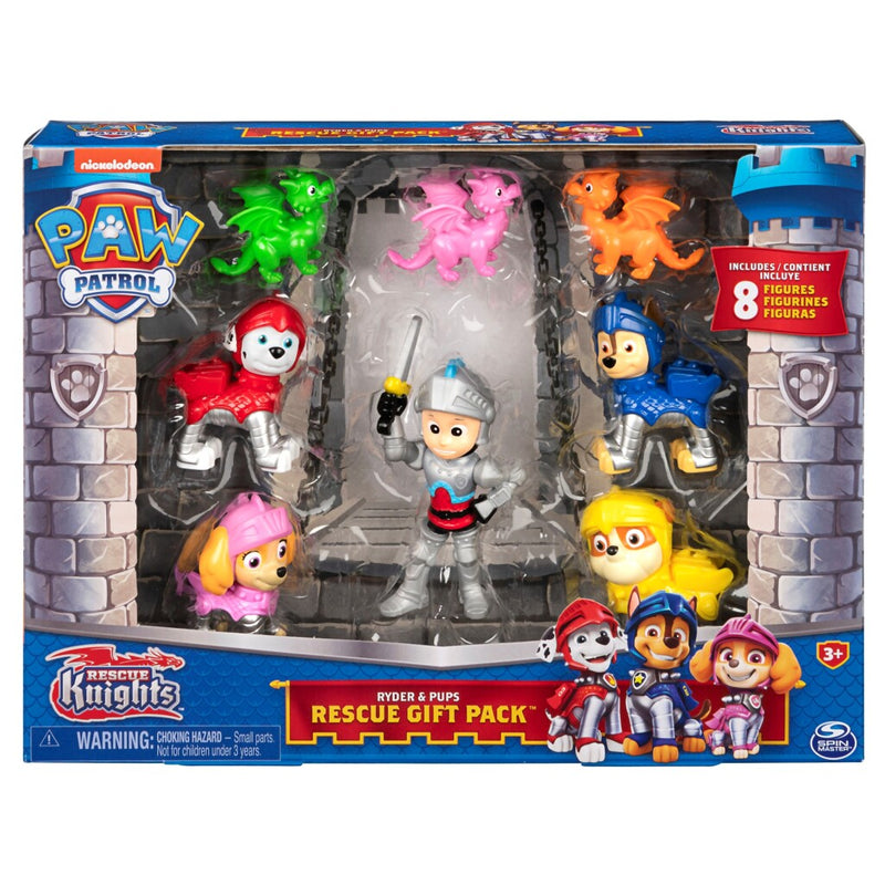 Paw Patrol Rescue Knights Figuren Set