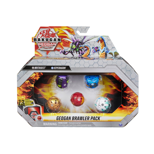 Bakugan Geogan Brawler 5 Pack Season 3.0 Mix 2