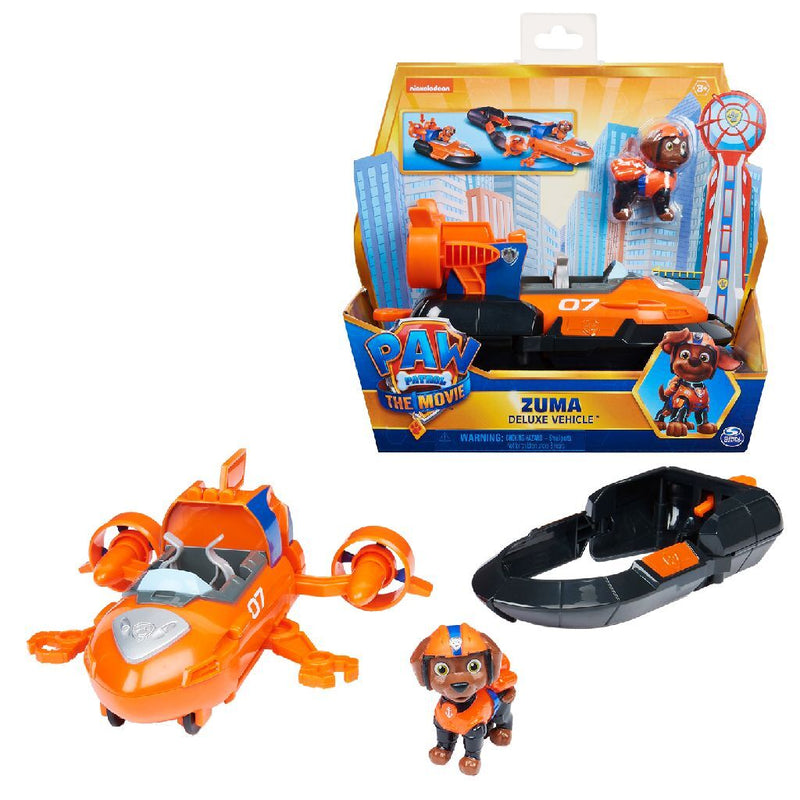 Paw Patrol The Movie Deluxe Basic Vehicle Zuma