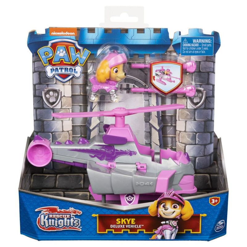 Paw Patrol Rescue Knights Skye Deluxe Vehicle