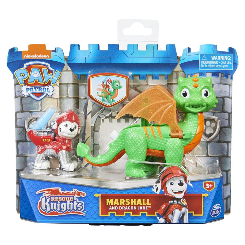 Paw Patrol Rescue Knights Hero Pups Marshall + Jade