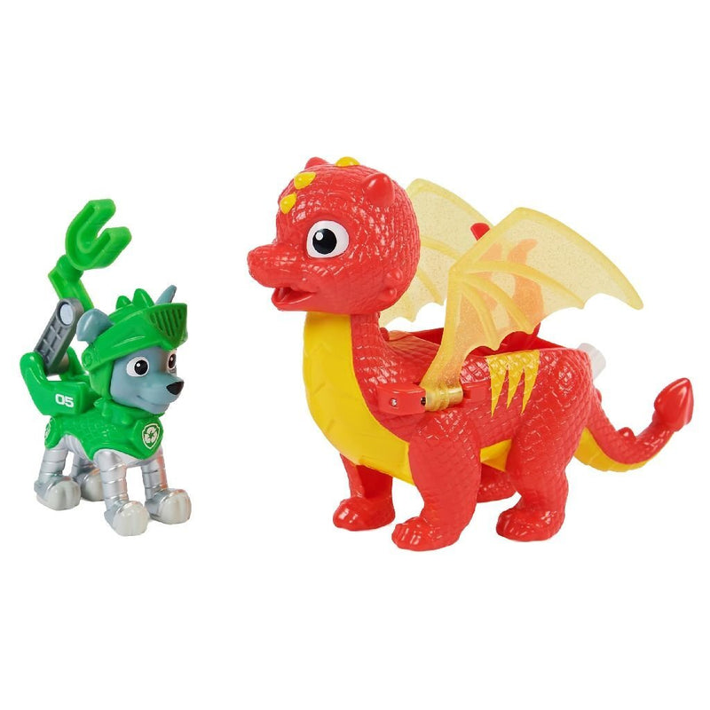 Paw Patrol Rescue Knights Hero Pups Rocky + Flame