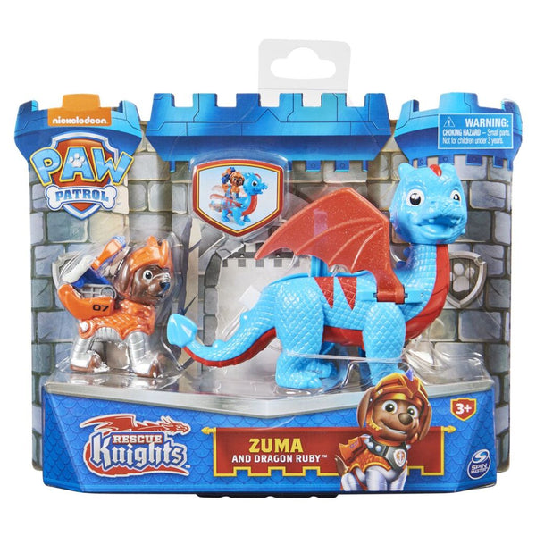 Paw Patrol Rescue Knights Hero Pups Zuma + Ruby