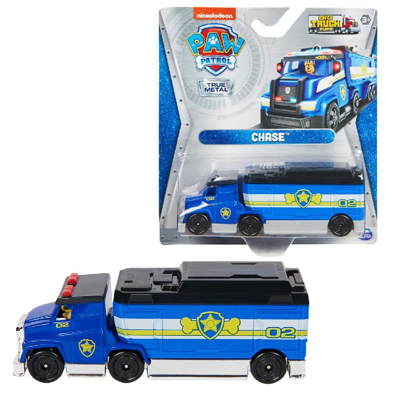 Paw Patrol Big Truck Pups True Metal Chase Truck 1:55