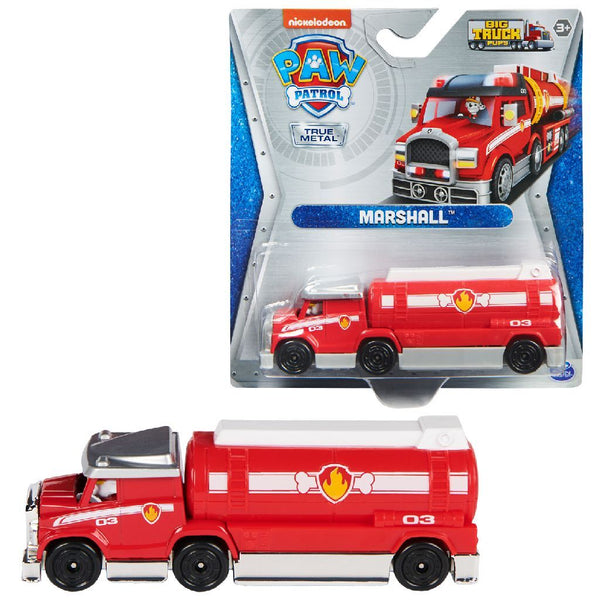Paw Patrol Big Truck Pups True Metal Marshall Truck 1:55