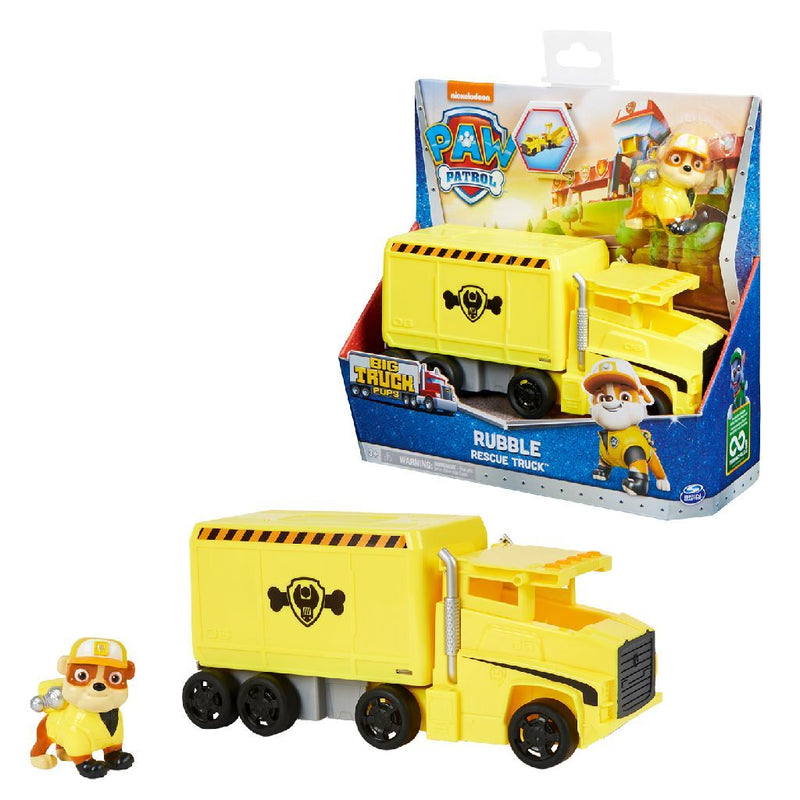 Paw Patrol Big Truck Pups Rubble met Truck