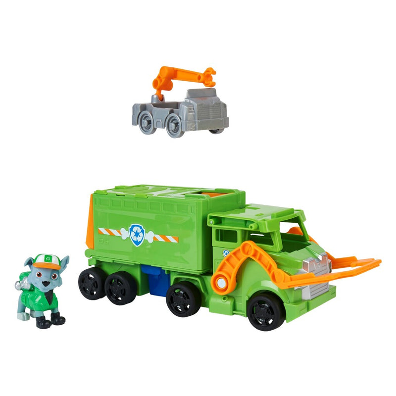 Paw Patrol Big Truck Pups Rocky met Vuilniswagen