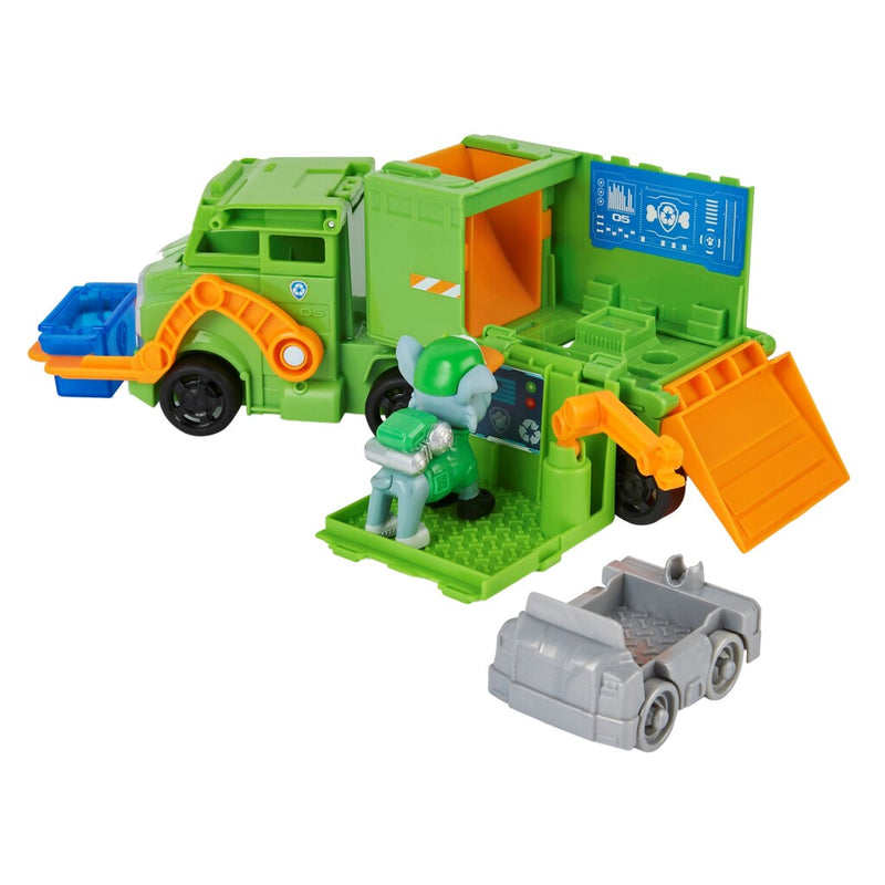 Paw Patrol Big Truck Pups Rocky met Vuilniswagen