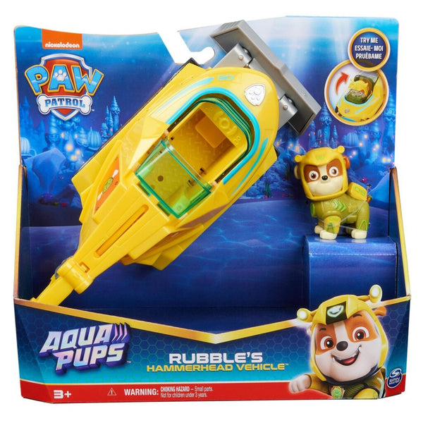 Paw Patrol Aqua Pups Rubble Voertuig
