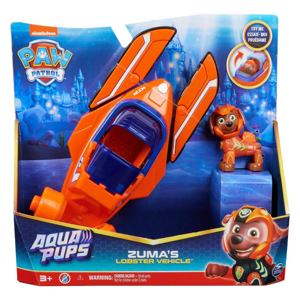 Paw Patrol Aqua Pups Zumas Lobster Vehicle