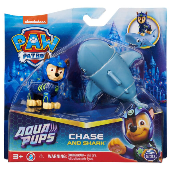 Paw Patrol Aqua Pups Chase en Haai