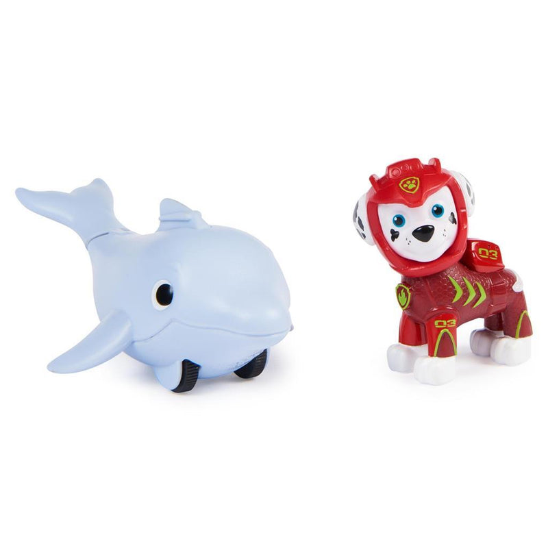 Paw Patrol Aqua Pups Marshall en Dolfijn