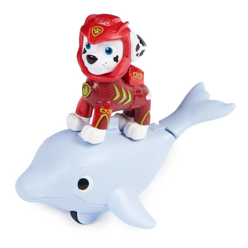 Paw Patrol Aqua Pups Marshall en Dolfijn