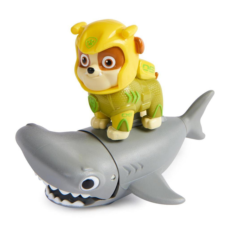 Paw Patrol Aqua Pups Rubble en Hamerhaai