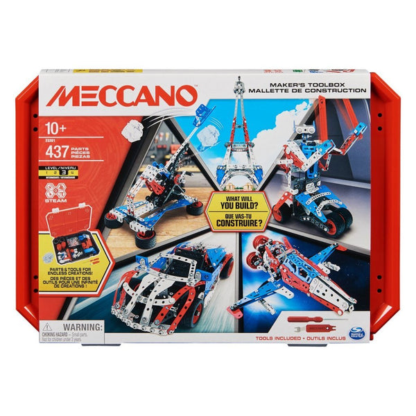 Meccano Maker&#039;s Toolbox 437-delig