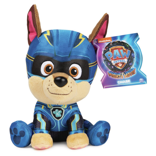 Paw Patrol Mighty Movie Knuffel Chase 15 cm