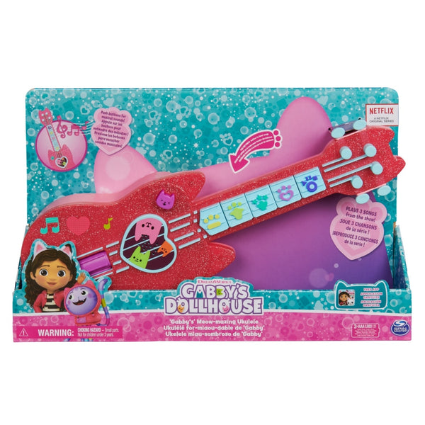 Gabby&#039;s Dollhouse Ukelele + Geluid Roze