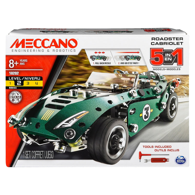 Meccano 5 Model Set Roadster