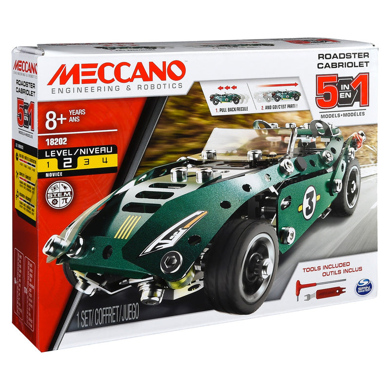 Meccano 5 Model Set Roadster