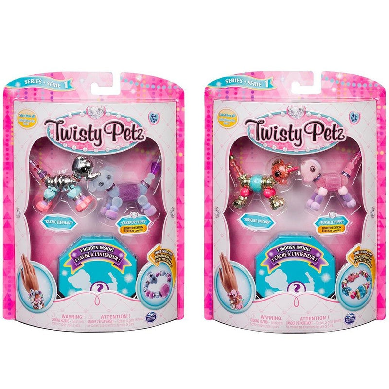 Twisty Petz Magische Armband 3 Stuks Verschillende Uitvoeringen