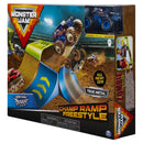 Monster Jam Champ Ramp Freestyle met Die-Cast Truck 1:64 Assorti