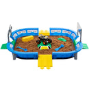 Monster Jam Dirt Arena Set 61 cm + Monster Truck en Kinetic Sand