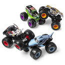Monster Jam Land en Zee Set met 4 Die-Cast Monstertrucks