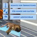 Nosli Zelfkoelende Koelmat voor Honden en Katten 76x103 cm IJsblauw