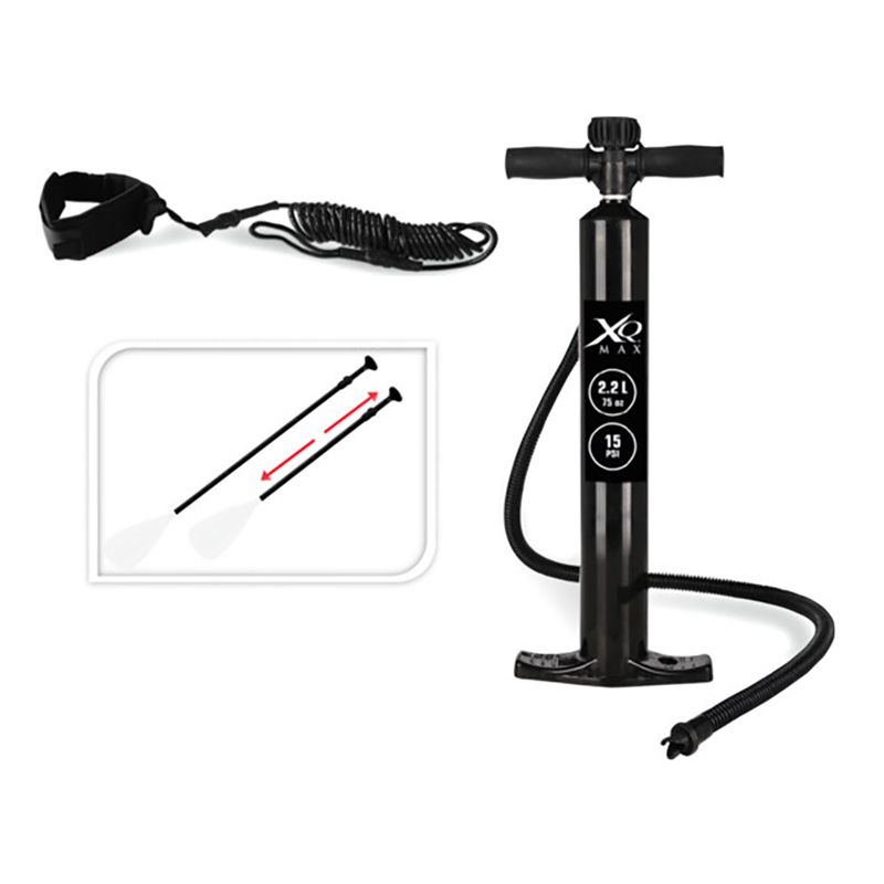 XQ Max SUP Board Aquatica - 305cm - tot 150kg - Seahorse Maori