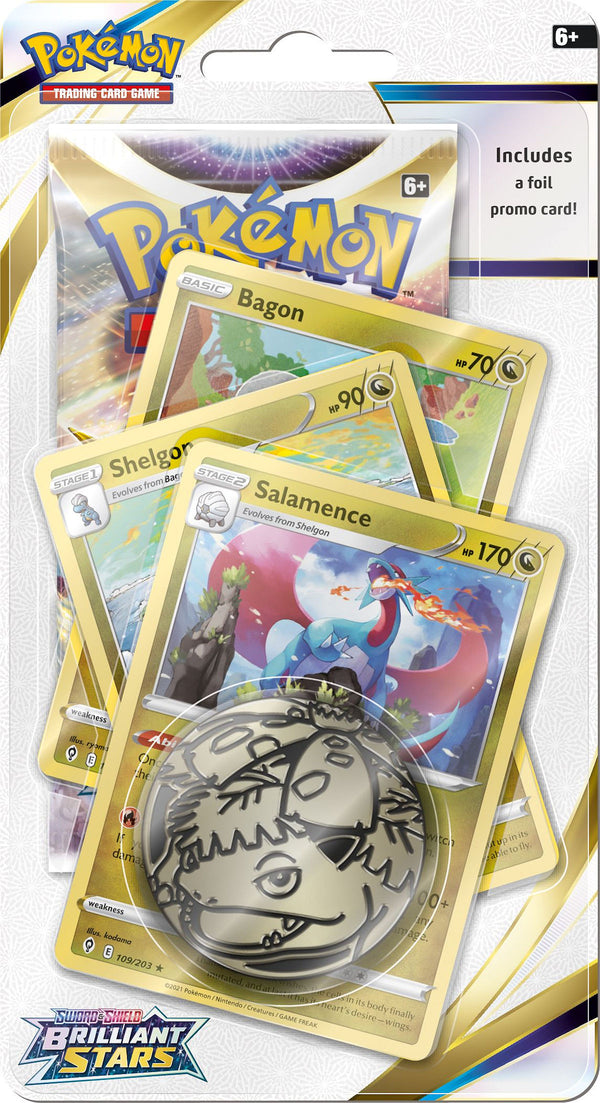 POK TCG Sword  AND  Shield Brilliant Stars Premium Checklane