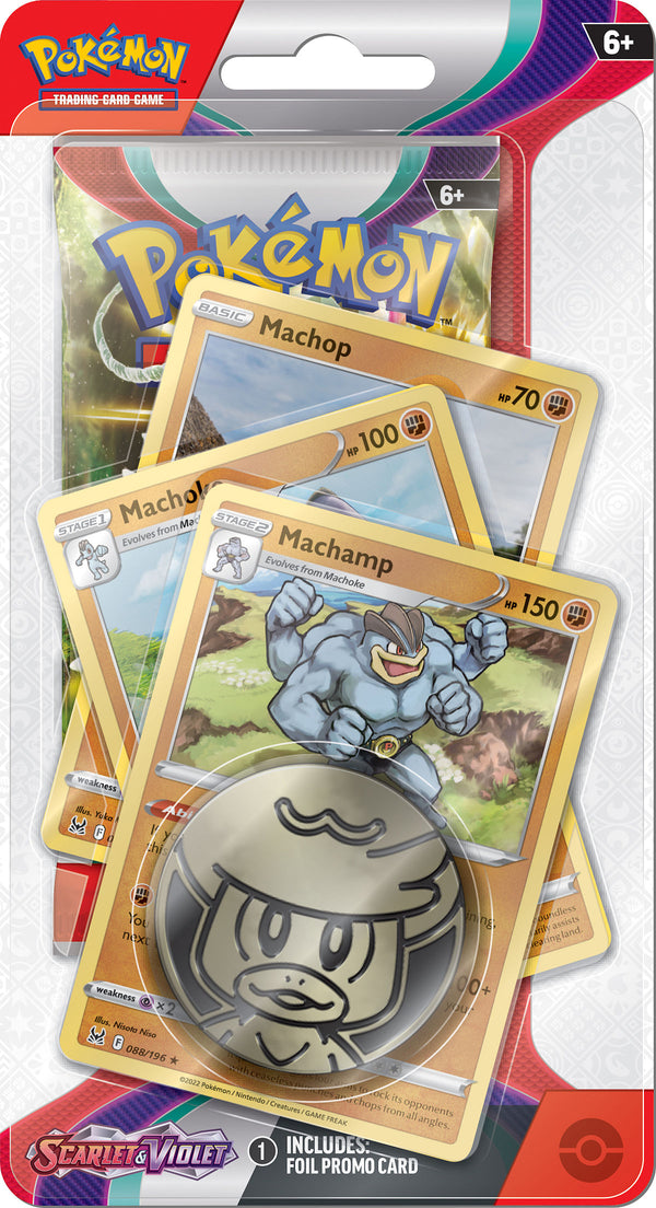Pokemon TCG Scarlet & Violet Premium Checklane - Machamp