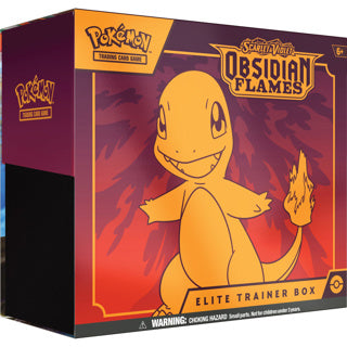 Pokemon TCG Scarlet  AND  Violet Obsidian Flames Trainer Box
