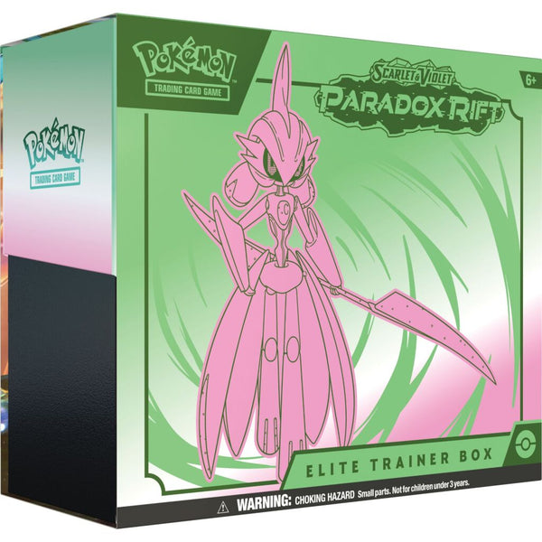 Pokemon TCG S&V Paradox Rift Elite Trainer Box Iron Valiant