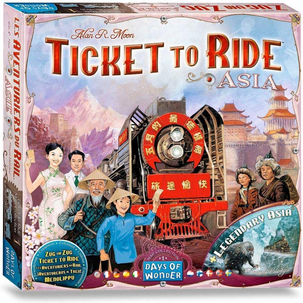 Ticket to Ride Azië Bordspel