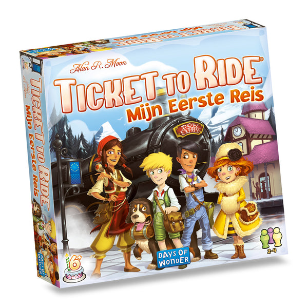 Ticket to Ride Mijn Eerste Reis Bordspel