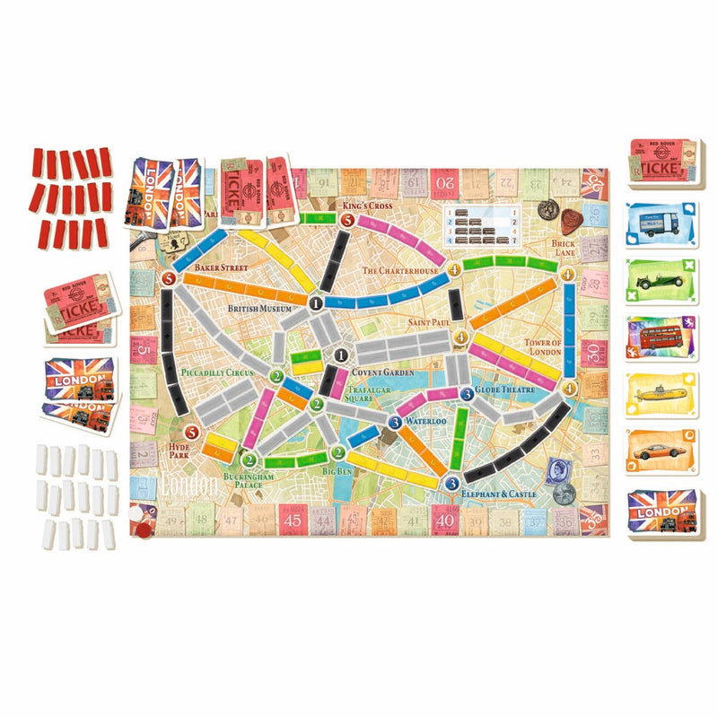 Ticket to Ride London Bordspel