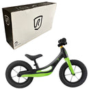 Loopfiets 12,5" Rebel Kidz Magnesium - zwart / groen