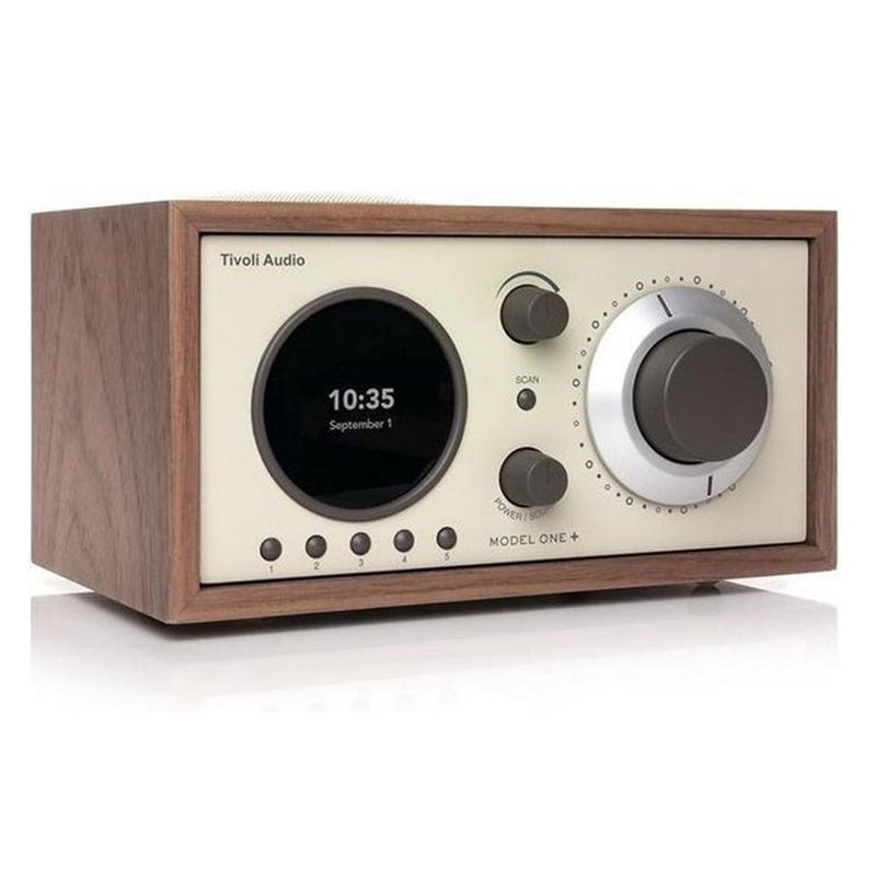 Tivoli Audio Model One+ Radio Walnoot/Wit