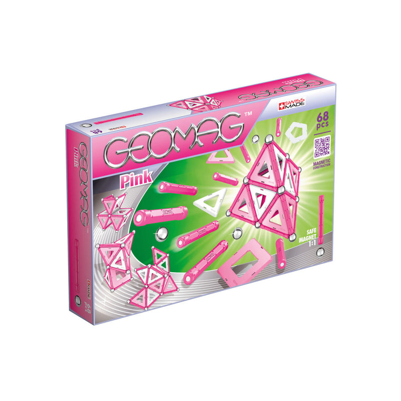 Geomag Pink Bouwset 68-delig