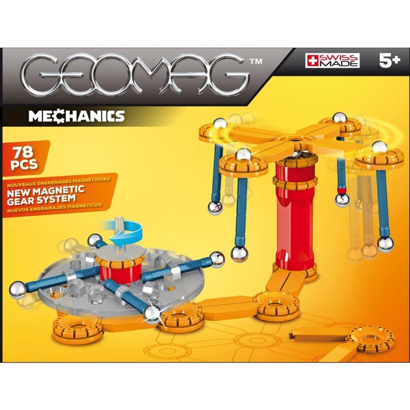 Geomag Mechanics Bouwset 78-delig