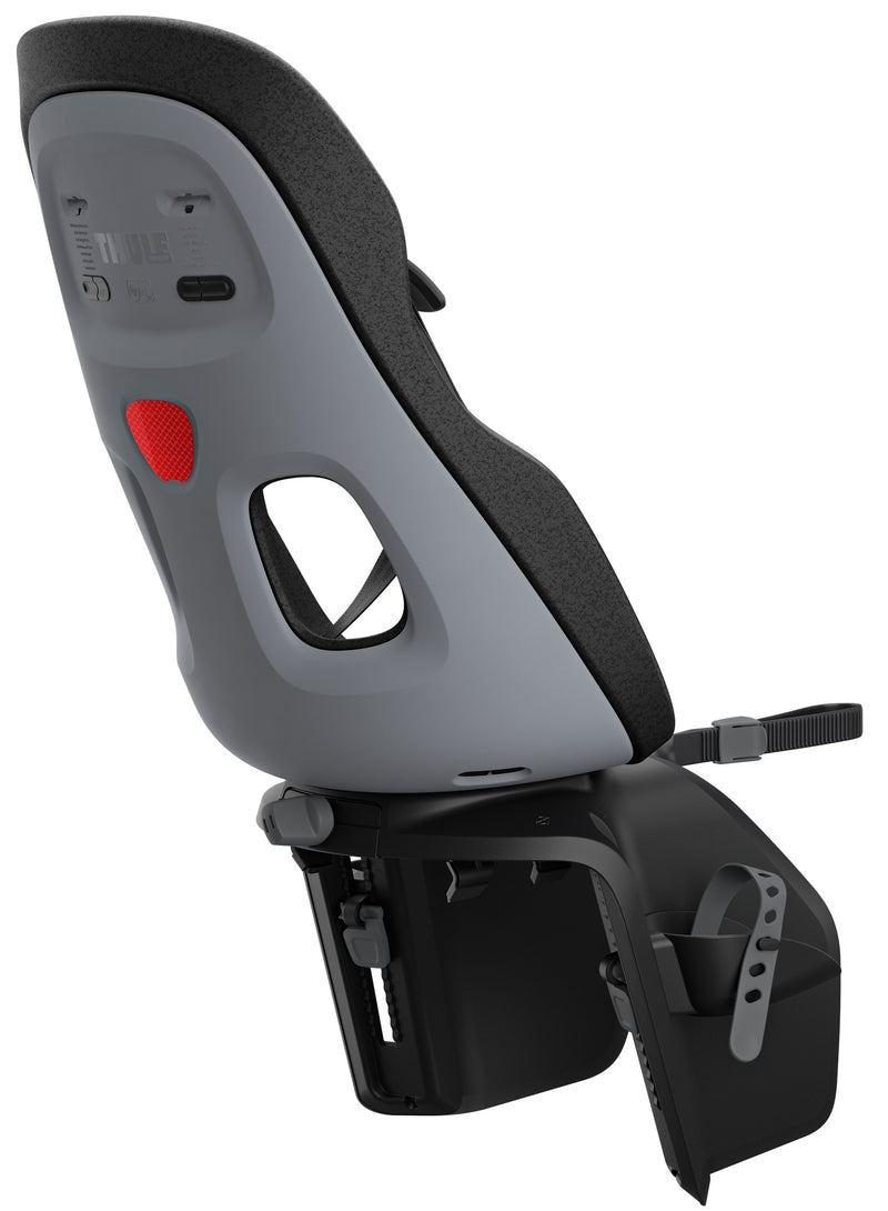Kinderzitje achter Thule Yepp Nexxt 2 Maxi voor bagagedragerbevestiging - monument grey