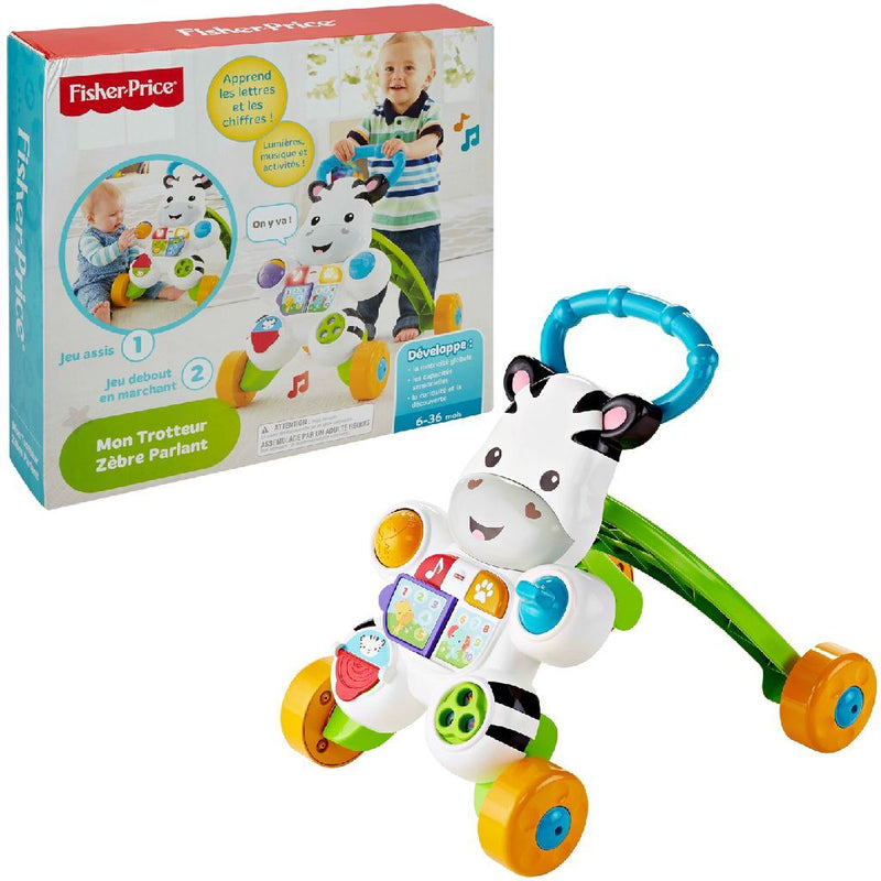 Fisher Price Loop Met Mij Zebra Franstalig + Licht en Geluid