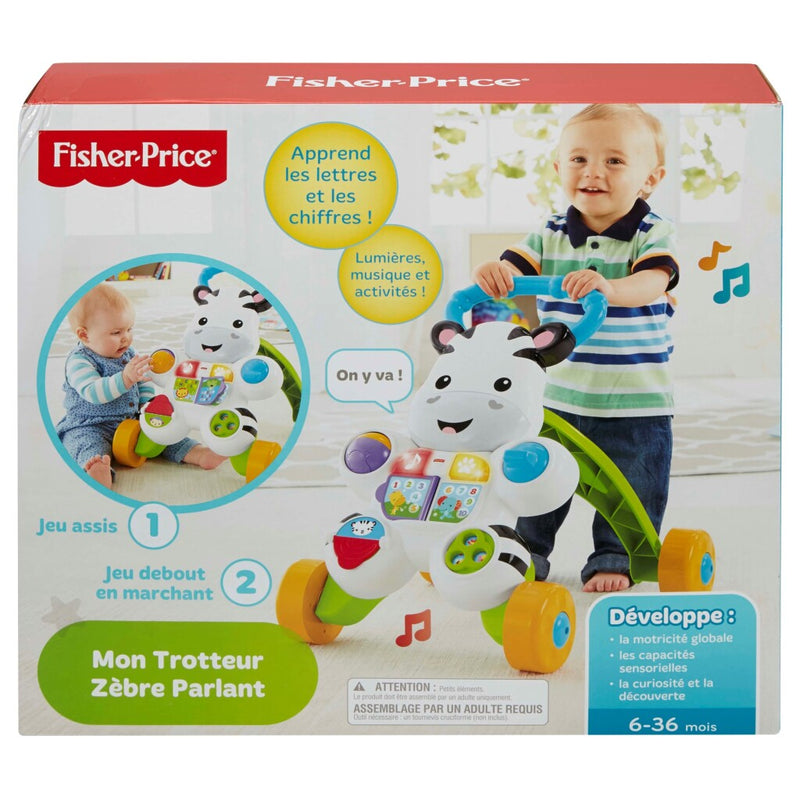 Fisher Price Loop Met Mij Zebra Franstalig + Licht en Geluid