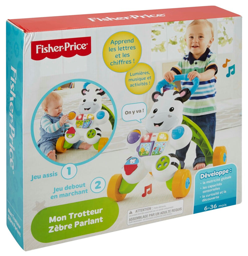 Fisher Price Loop Met Mij Zebra Franstalig + Licht en Geluid