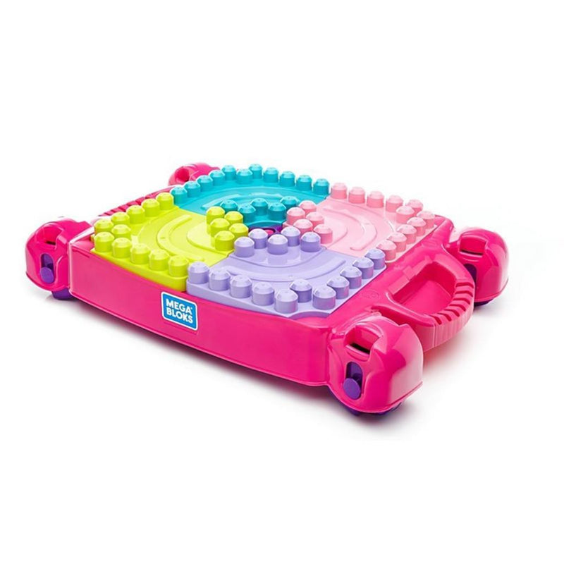 Mega Bloks Bouw en Leer Tafel Roze