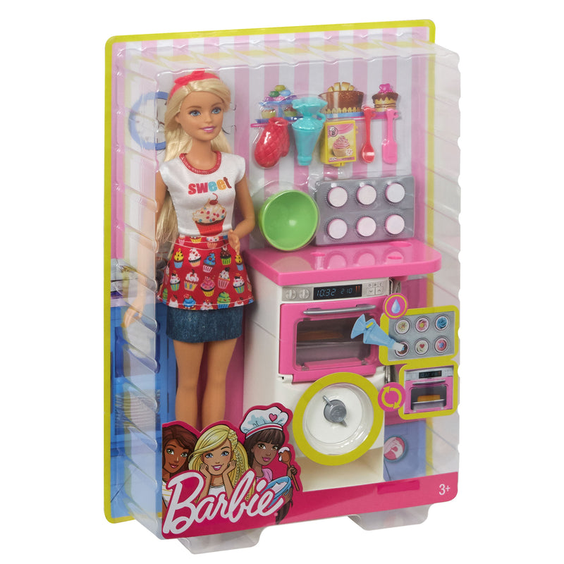 Barbie Cupcake Speelset