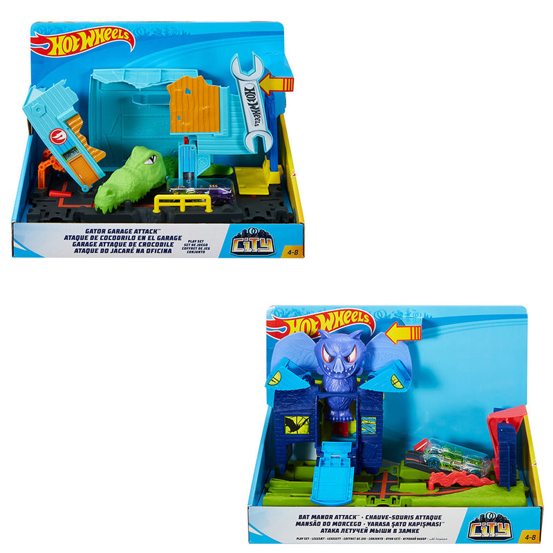Mattel Hot Wheels City Speelset met Auto Assorti