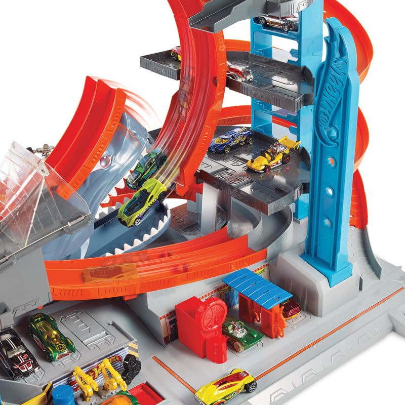 Hot Wheels Mega Garage + 2 Voertuigen