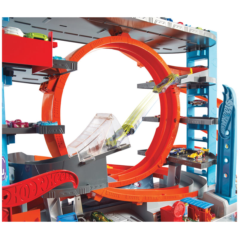 Hot Wheels Mega Garage + 2 Voertuigen