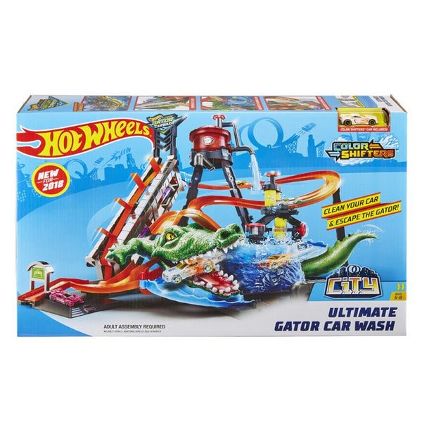 Hot Wheels Ultimate Gator Car Wash Speelset